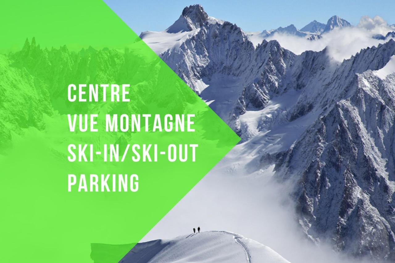Green Apple Chamonix, Centre, Parking, Ski-In/Out Екстер'єр фото