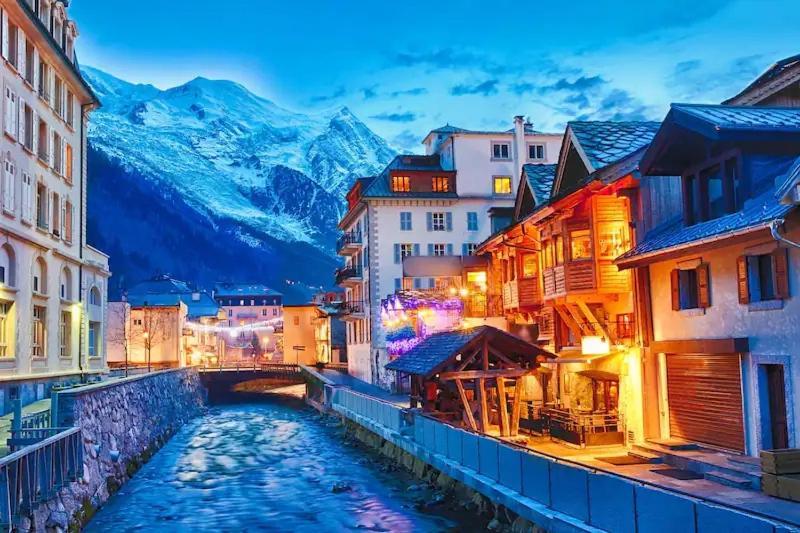 Green Apple Chamonix, Centre, Parking, Ski-In/Out Екстер'єр фото